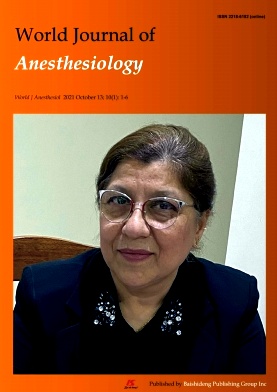 World Journal of Anesthesiology